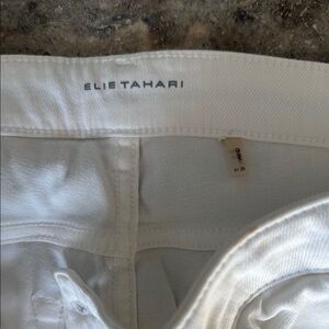 Elie Tahari Elegant White Trousers